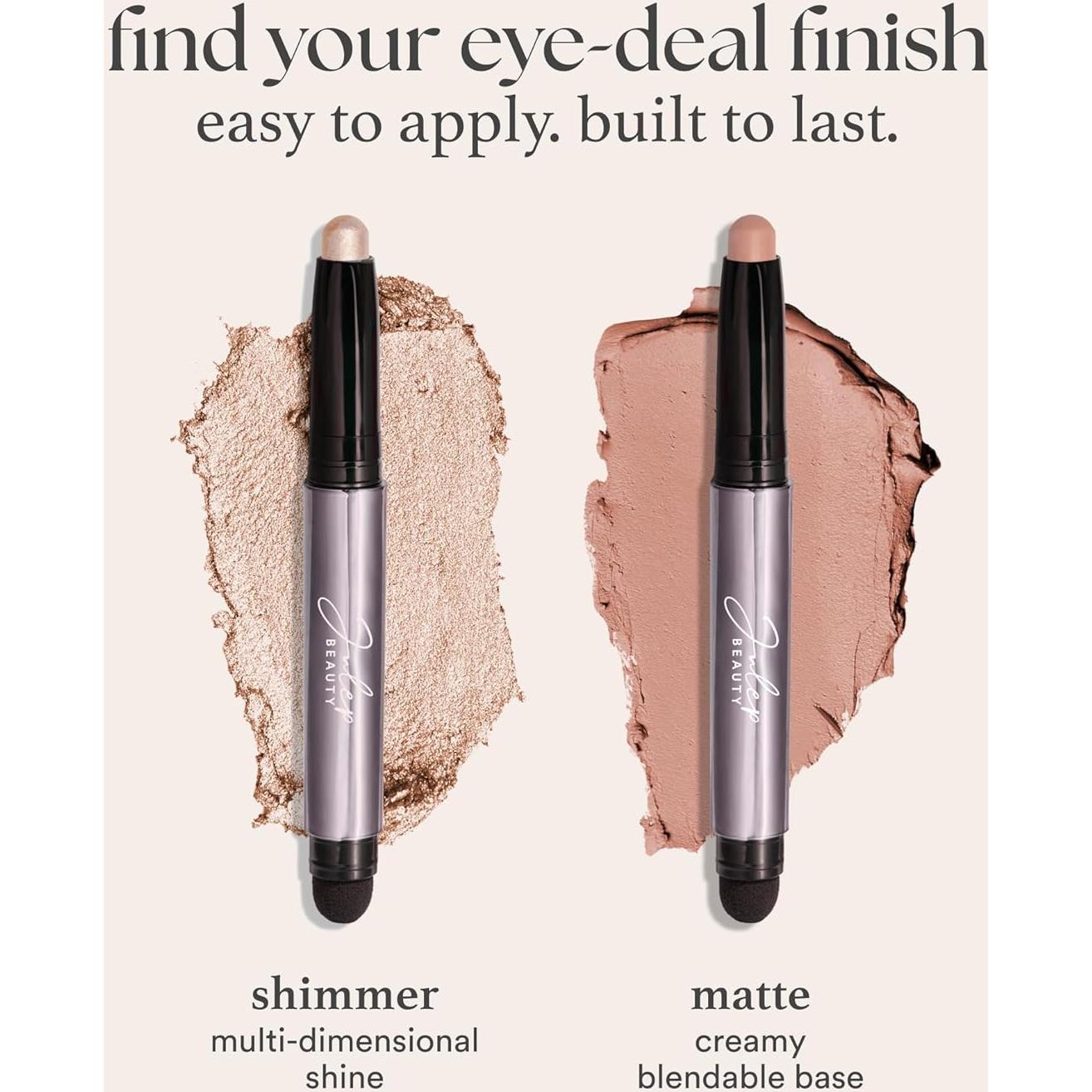 Sombra de Ojos Julep 101 Brillo Champagne - Larga Duración