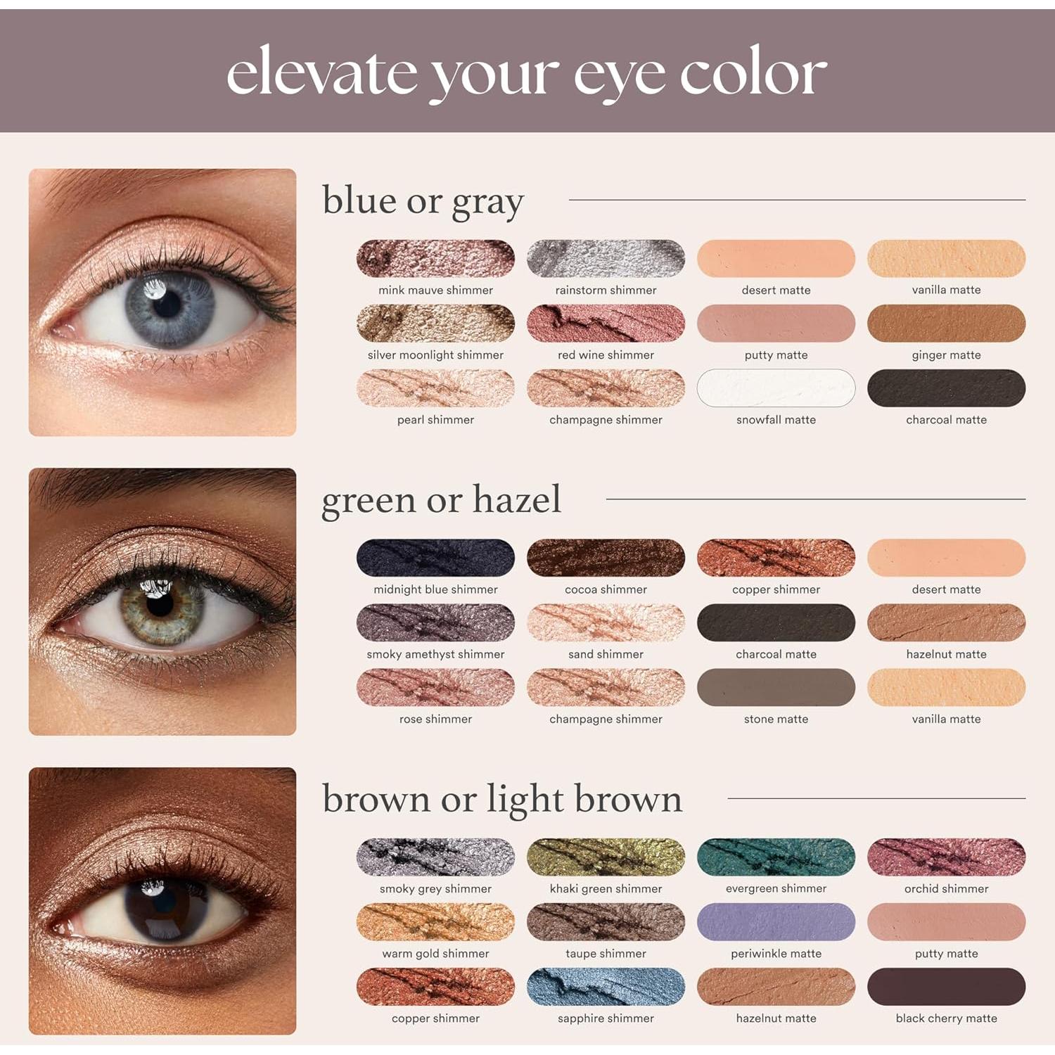 Sombra de Ojos Julep 101 Brillo Champagne - Larga Duración