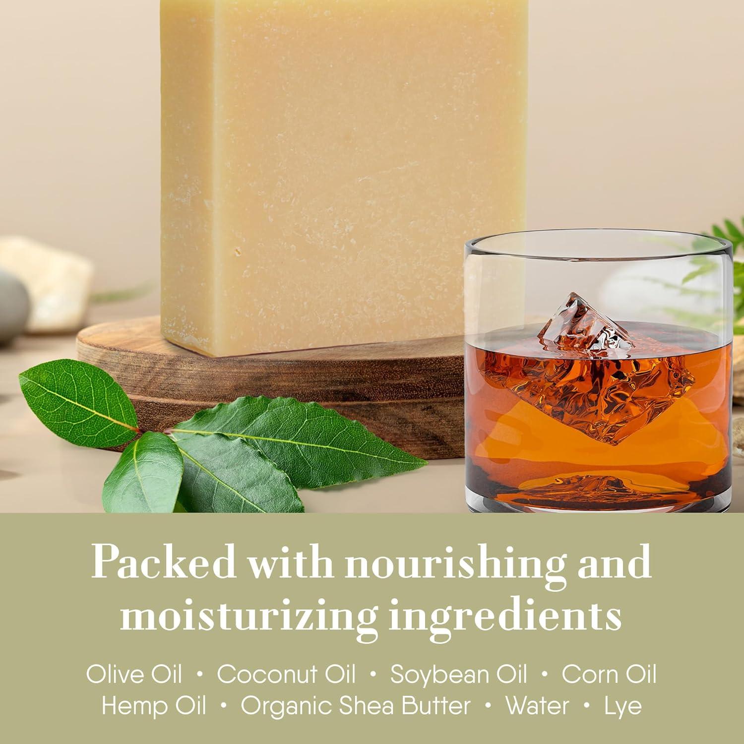 Jabón de Bay Rum 360Feel - Barra Artesanal 142g - Sin Aditivos