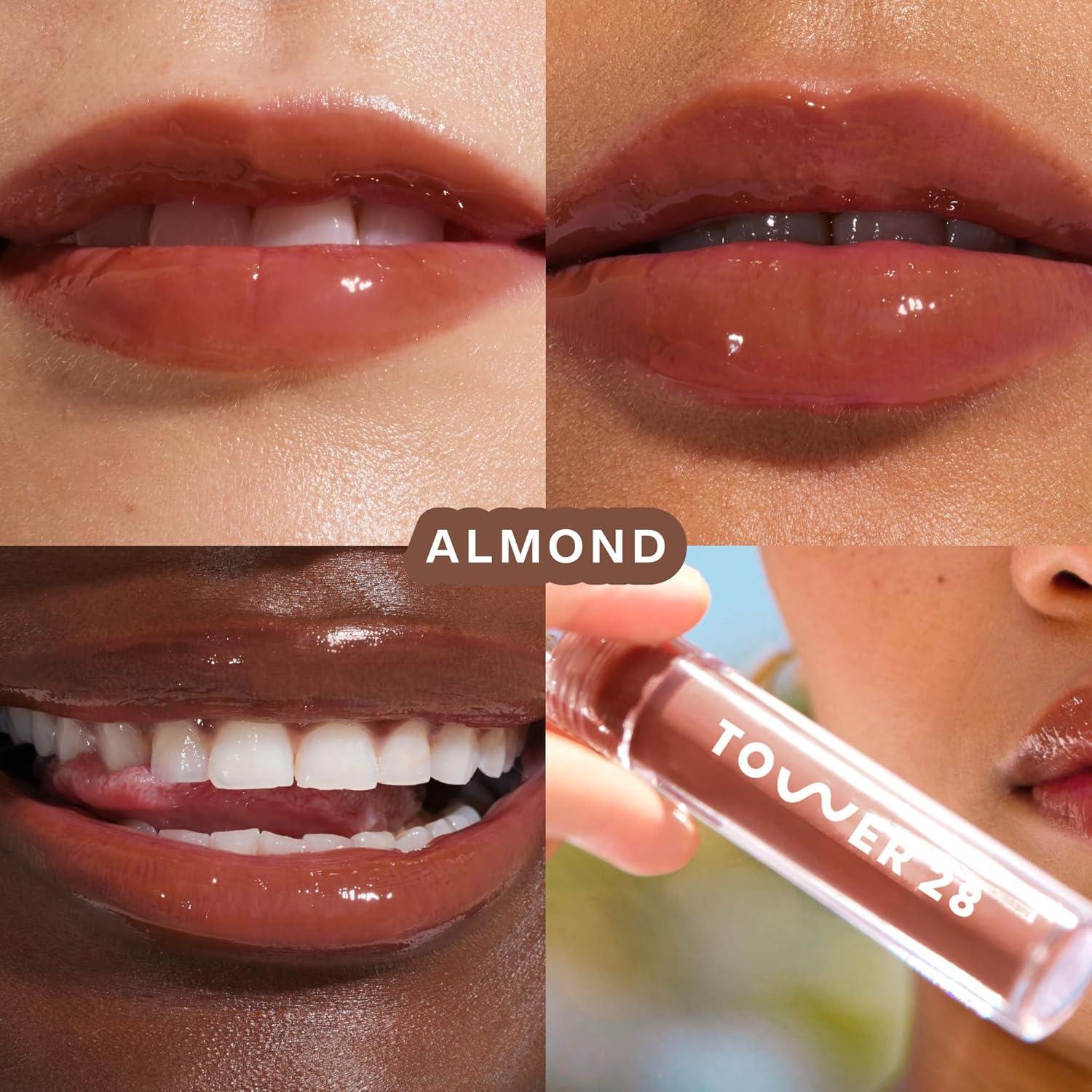 Gel de Labios Lechoso Tower 28 ShineOn Almendra 32g