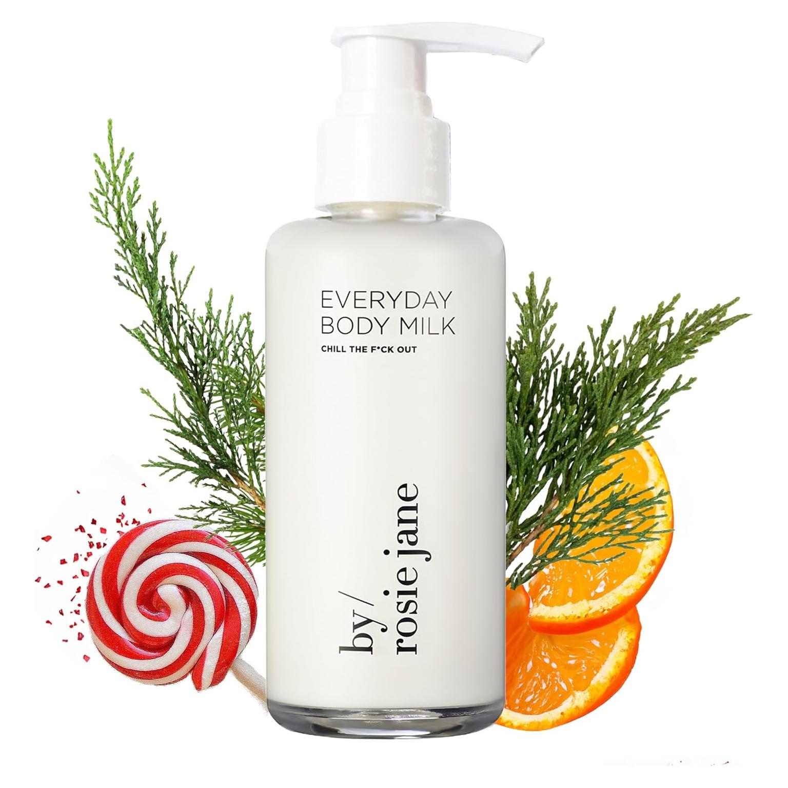 Leche Corporal Hidratante By Rosie Jane - 226.8g - Antienvejecimiento con Aloe Vera y Cúrcuma