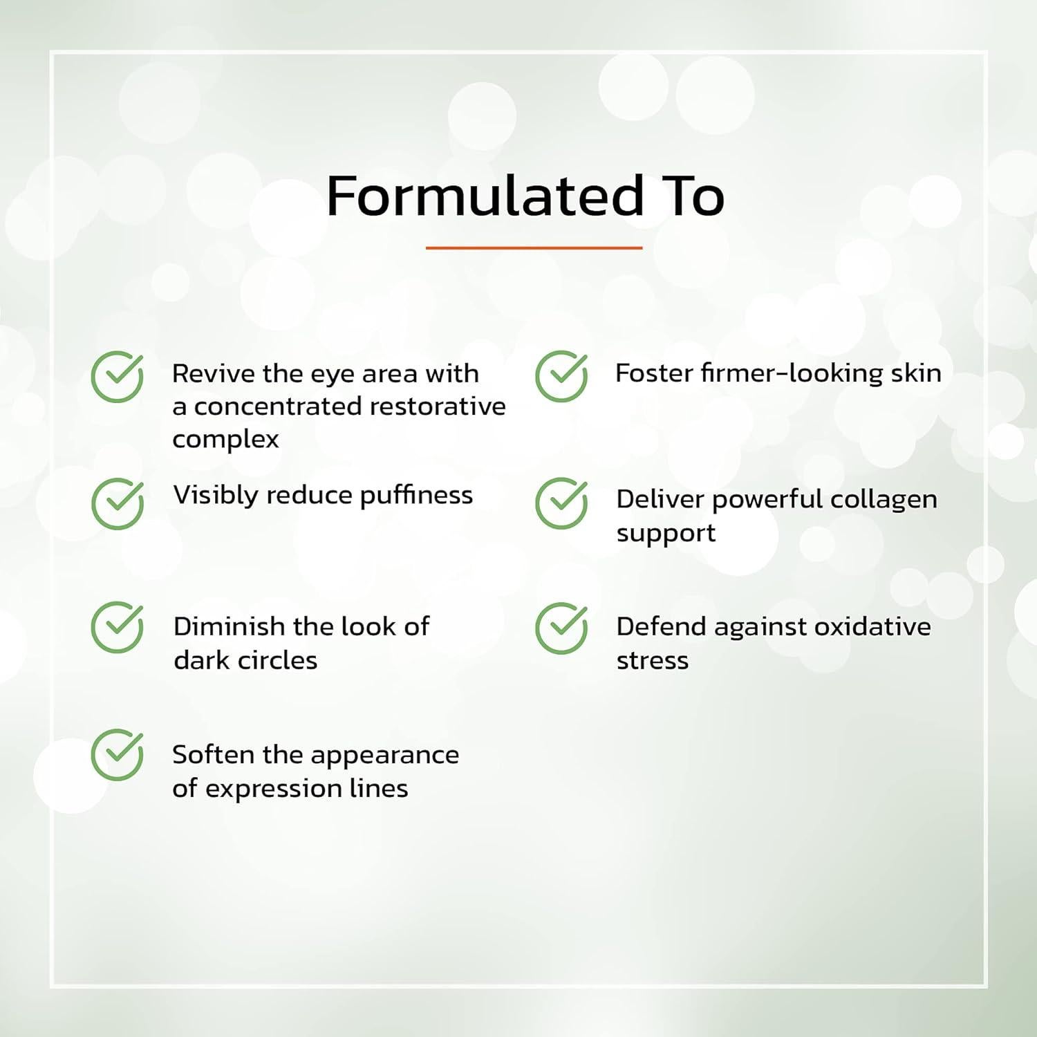 Gel de Ojos Peptídico TruSkin 14.79 ml - Anti-Ojeras y Arrugas