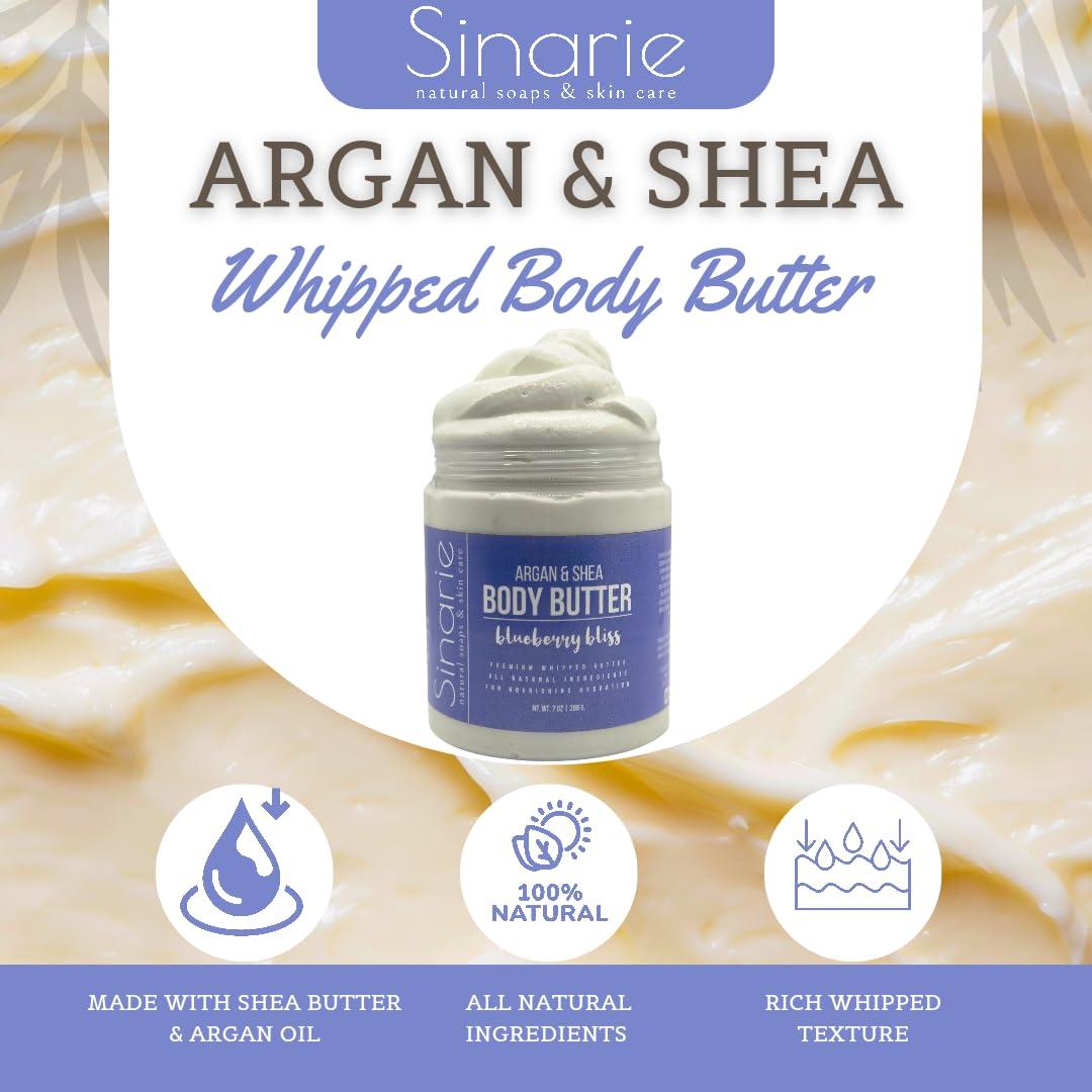 Manteca Corporal Batida Sinarie 198 g - Aceite de Argán y Karité