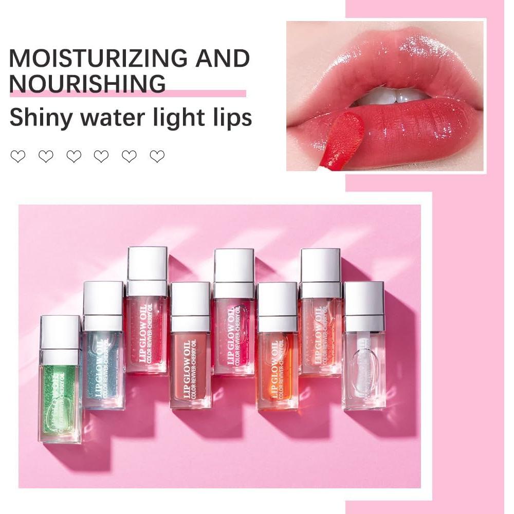 Aceite Brillante Hidratante para Labios GECOMO 5.67g Transparente