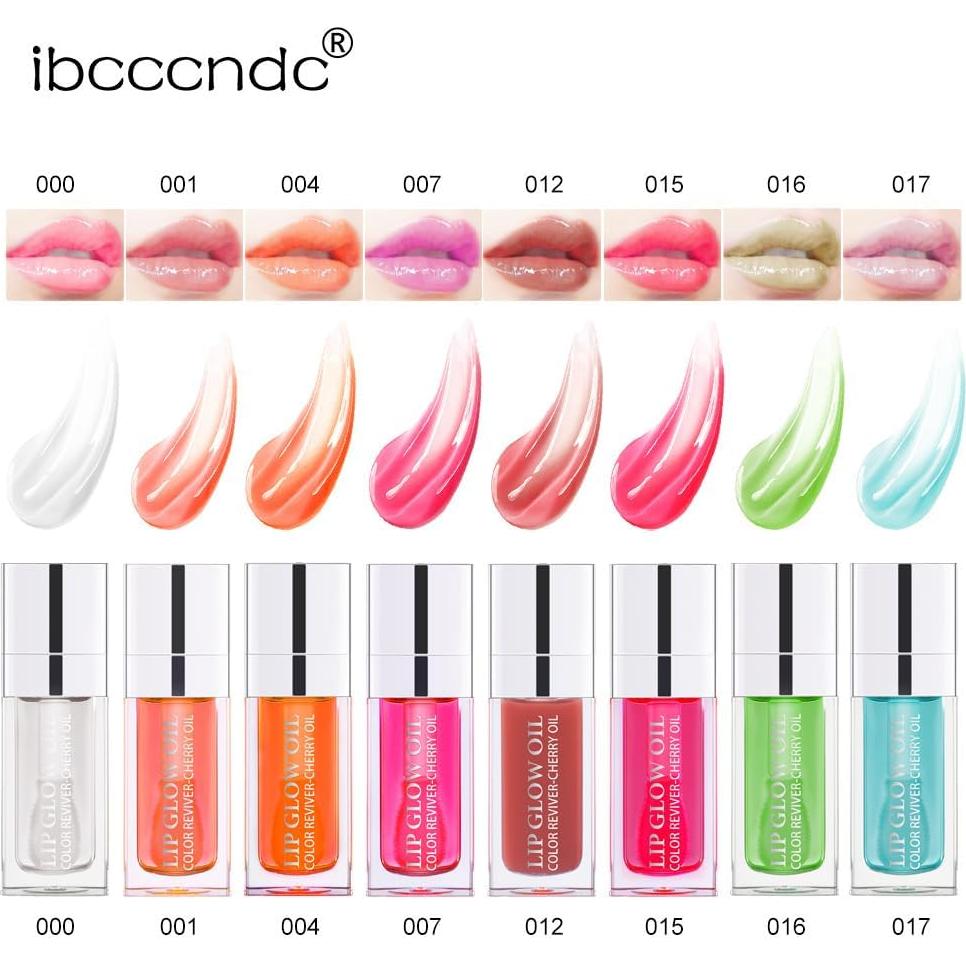 Aceite Brillante Hidratante para Labios GECOMO 5.67g Transparente