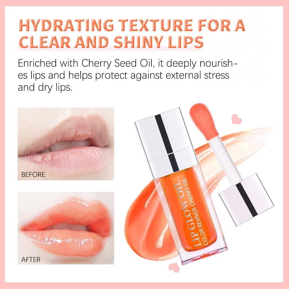 Aceite Brillante Hidratante para Labios GECOMO 5.67g Transparente