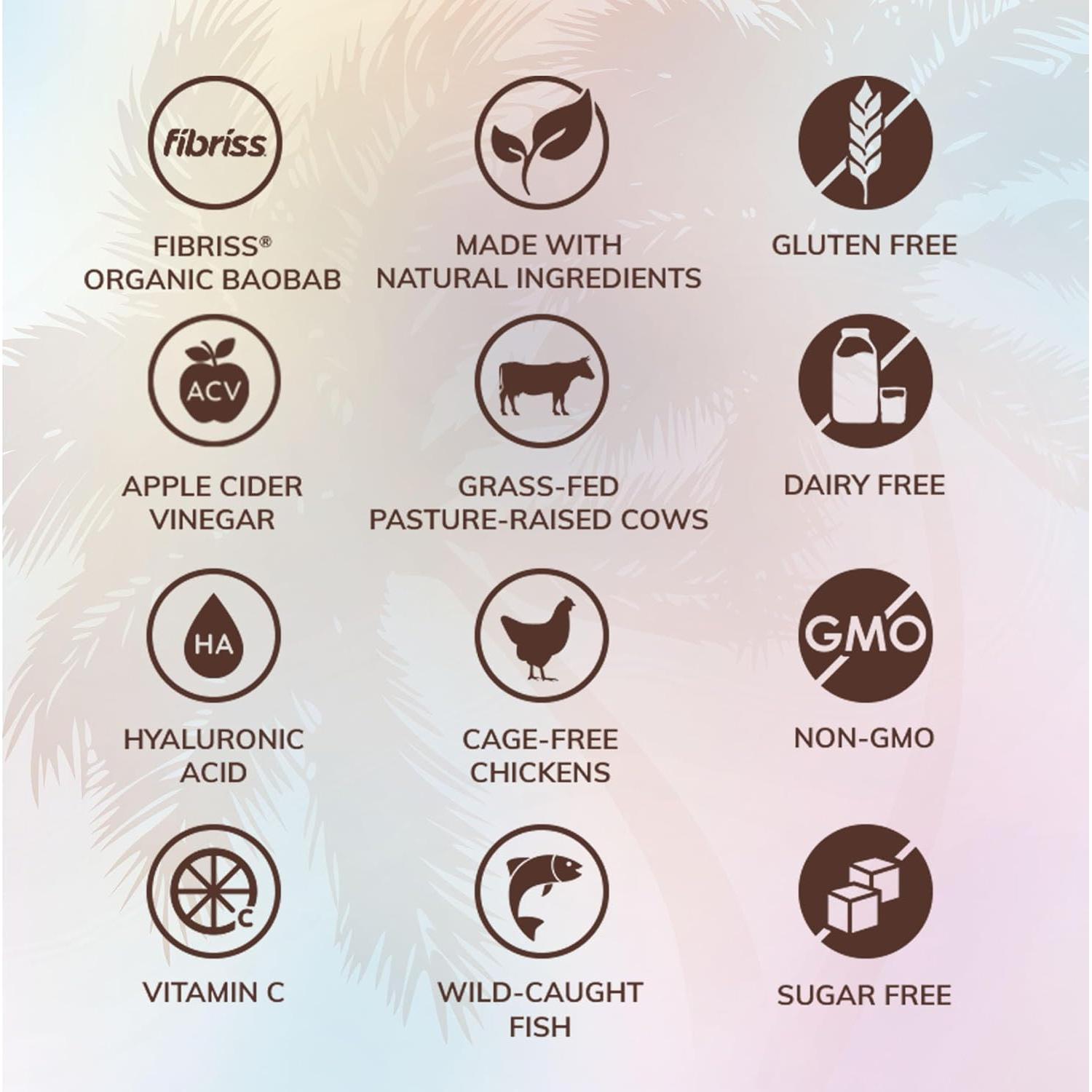 Polvo de Colágeno SkinnyFit Super Youth Chocolate 30 Porciones