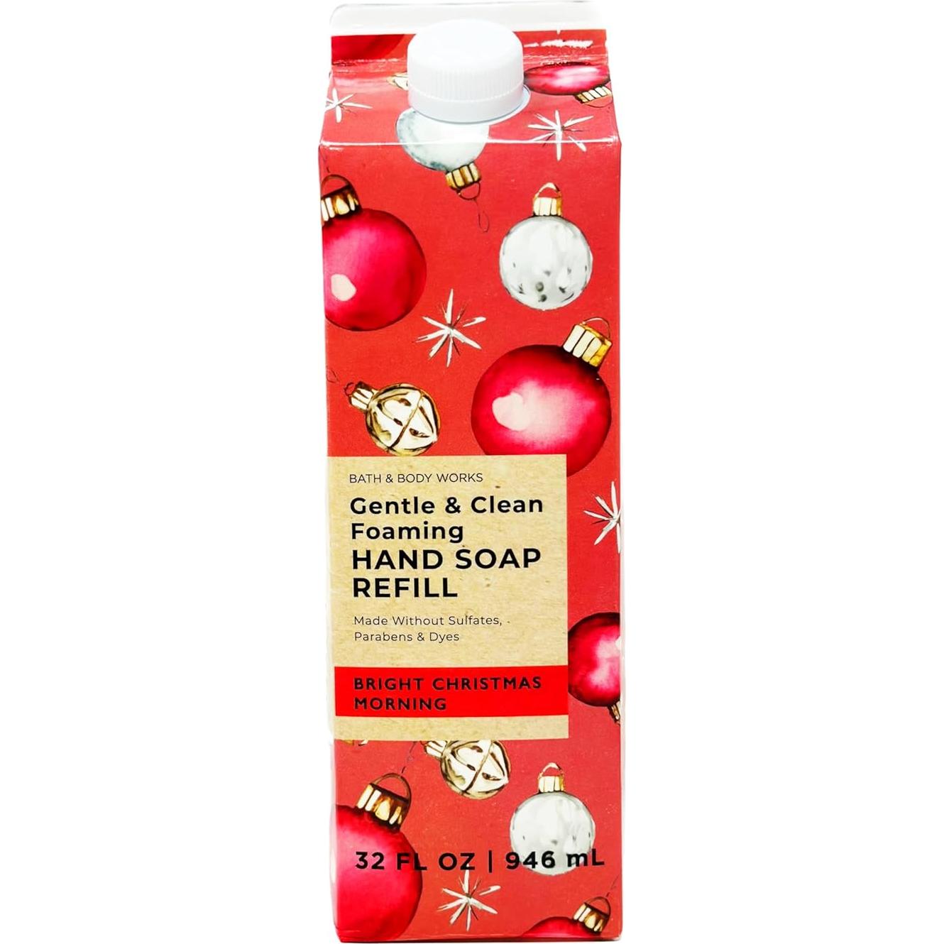 Jabón de Manos Espumoso Baño y Cuerpo 0.95 L Navidad