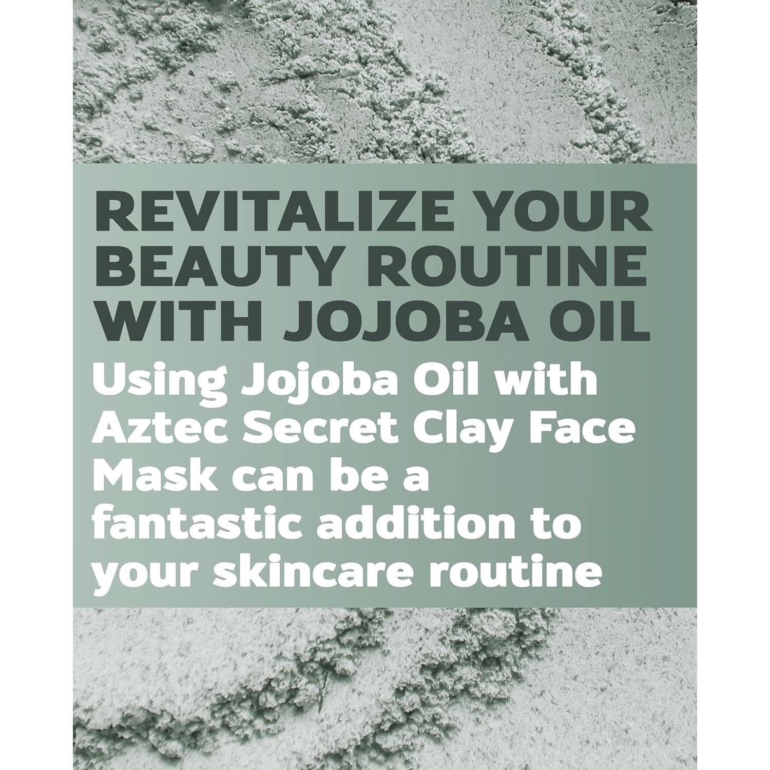 Aceite de Jojoba Puro Aztec Secret 59.15 ml - Hidratante Cabello y Piel