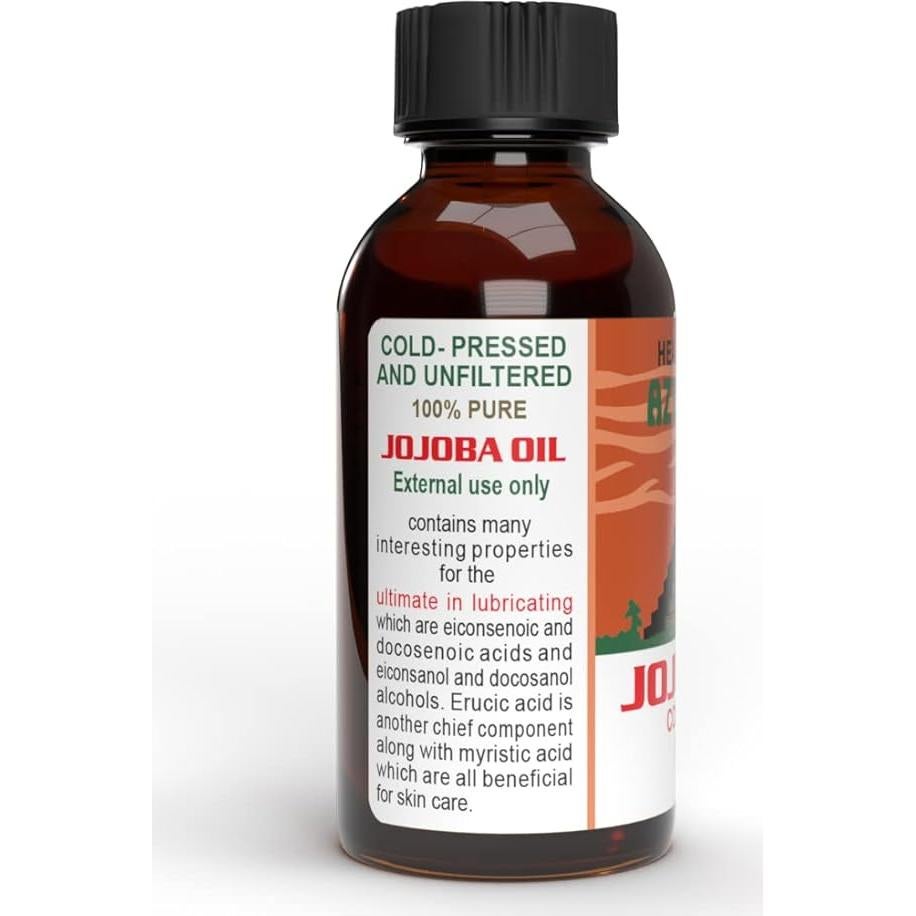 Aceite de Jojoba Puro Aztec Secret 59.15 ml - Hidratante Cabello y Piel