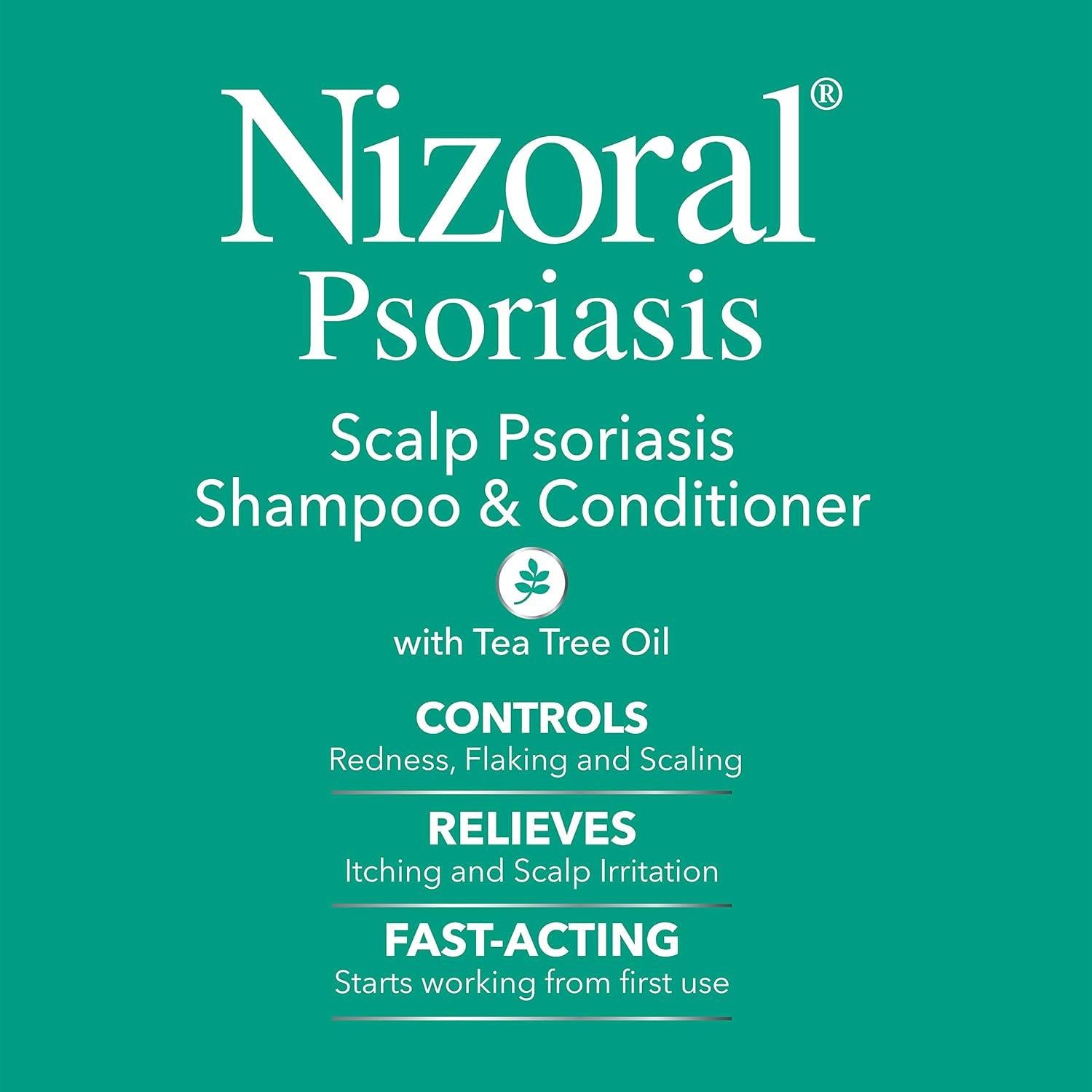 Champú y Acondicionador Nizoral 2 en 1 para Psoriasis 311 ml