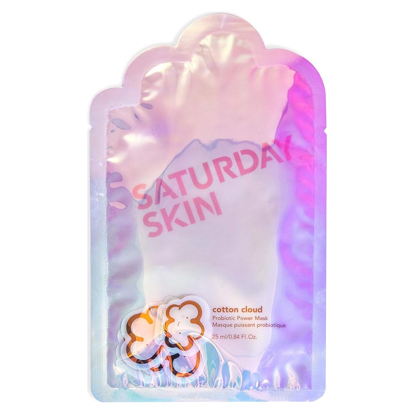 Máscara Facial Probiotica Saturday Skin Algodón Cloud 25ml