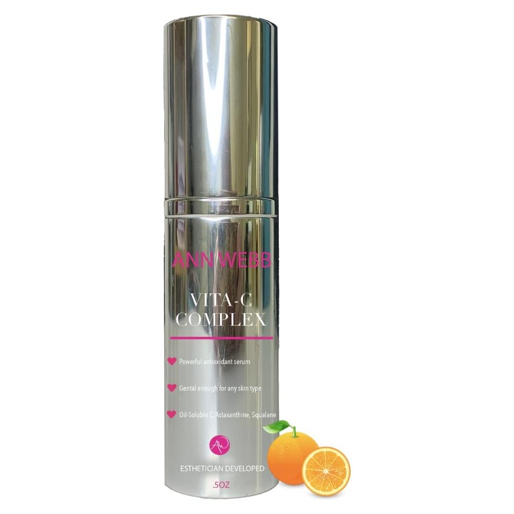 Suero de Vitamina C Ann Webb 14.79 ml - Antienvejecimiento y Hidratante