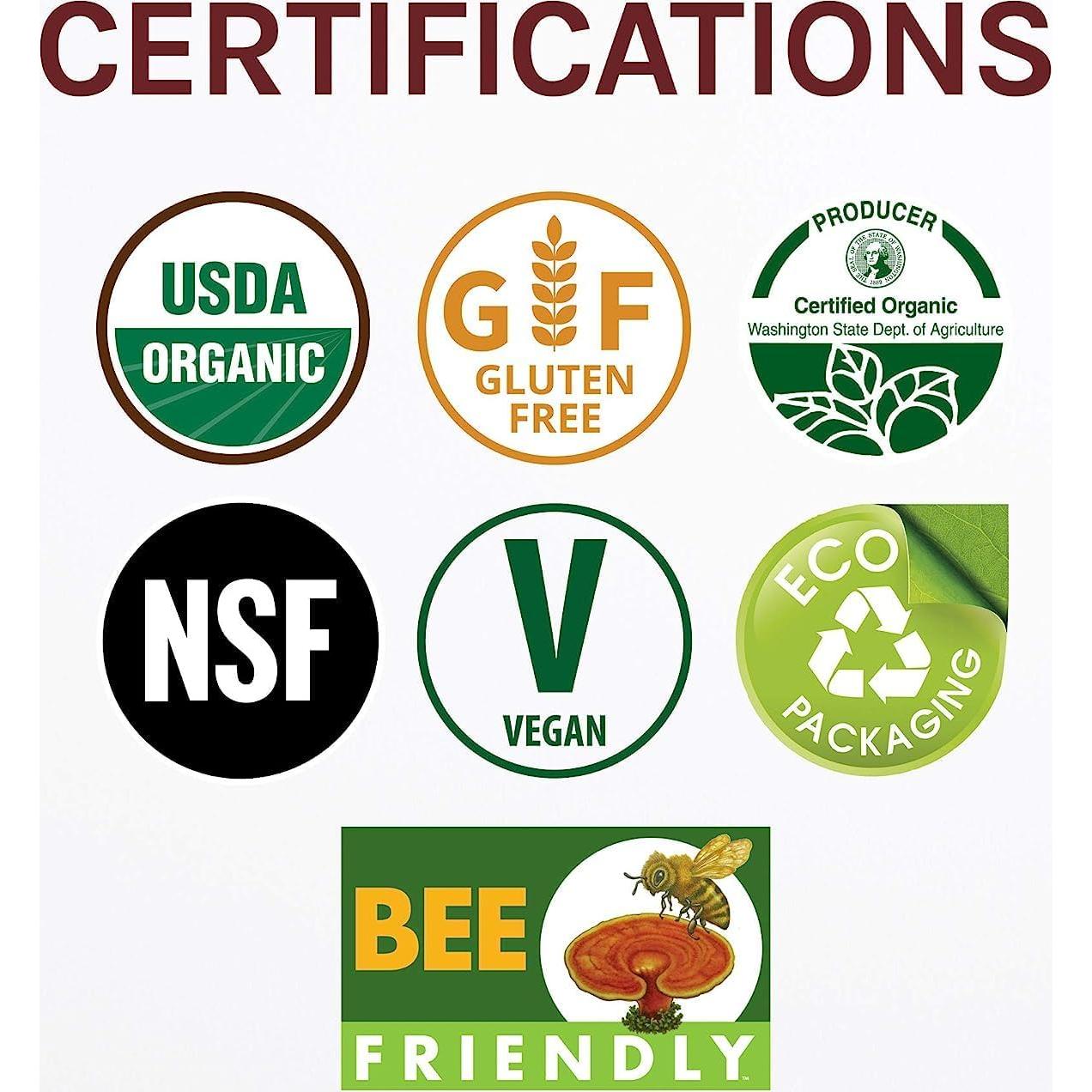 Extracto de Chaga Host Defense 30ml - Suplemento Inmunológico