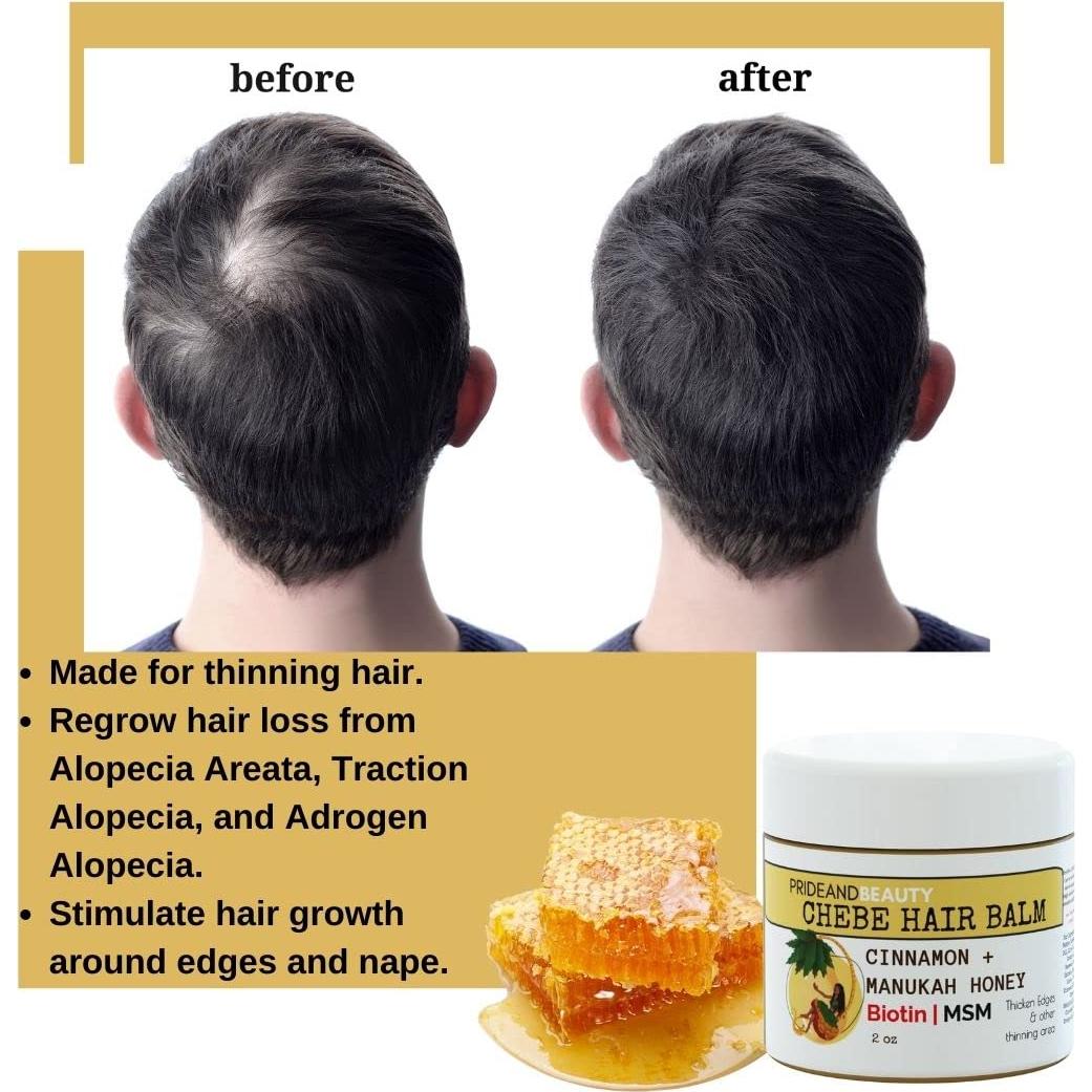 Manteca de Chebe para Crecimiento del Cabello - Biotina y MSM