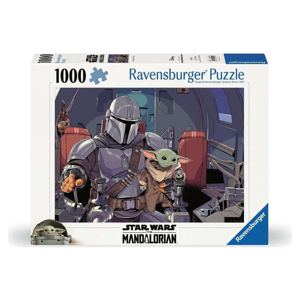 Rompecabezas Ravensburger The Mandalorian 1000 Piezas Premium