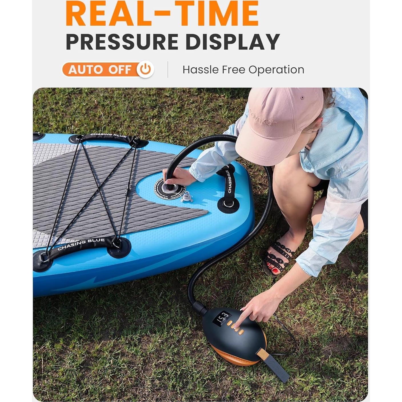 Bomba Eléctrica OutdoorMaster Dolphin 20 PSI Portátil