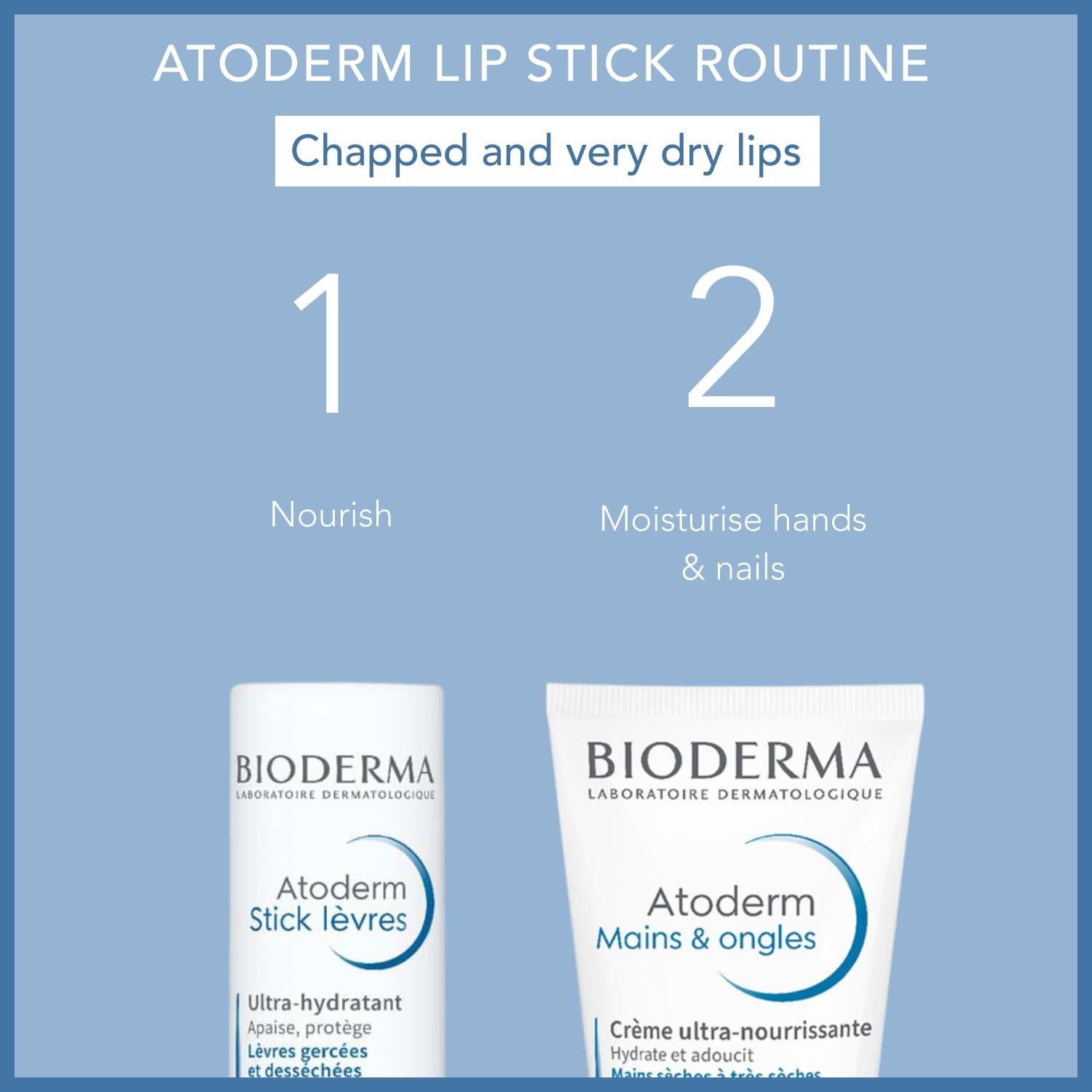 Bálsamo Labial Bioderma Atoderm Hidratante 3.97g