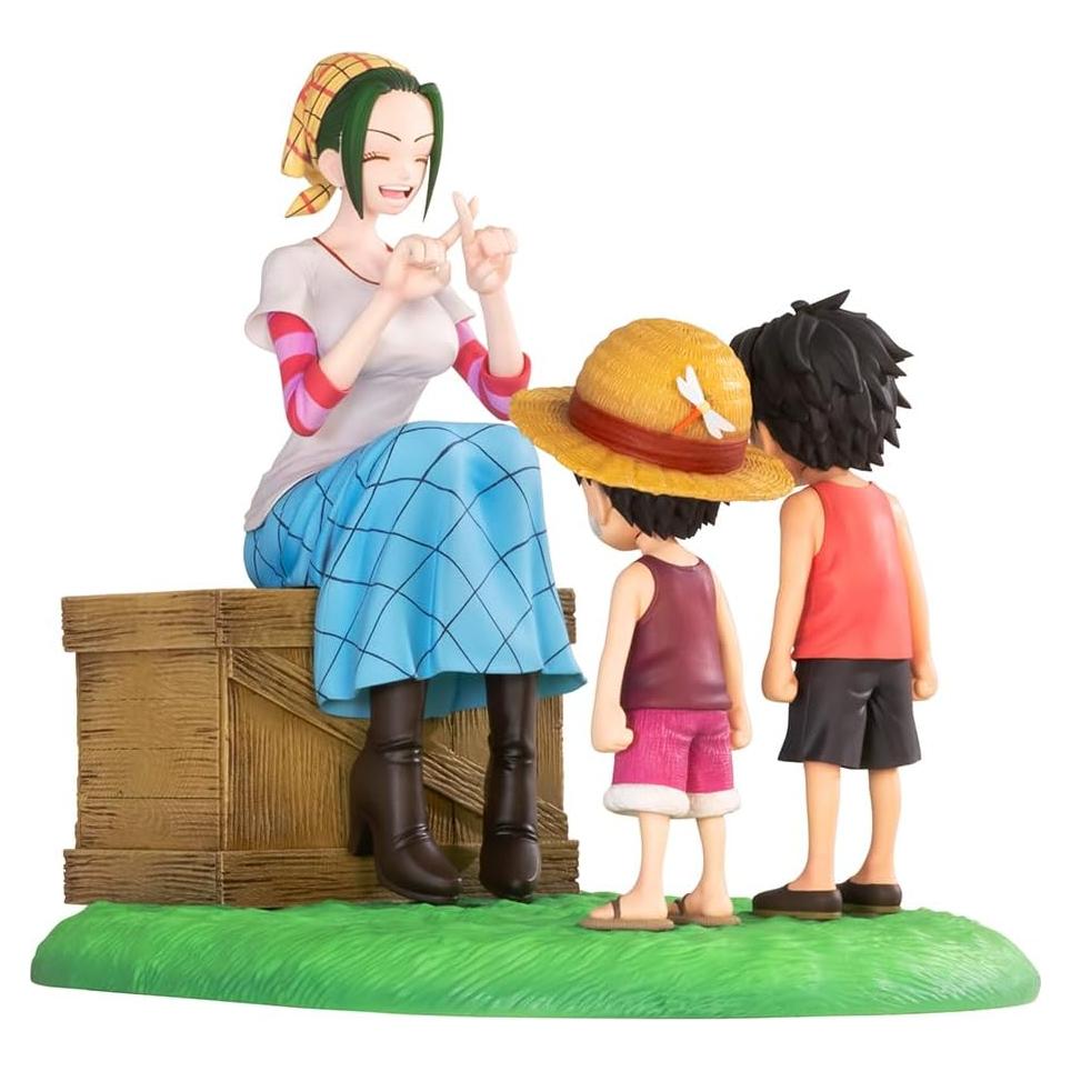 Estatua Coleccionable One Piece Luffy Ace Makino 13 cm
