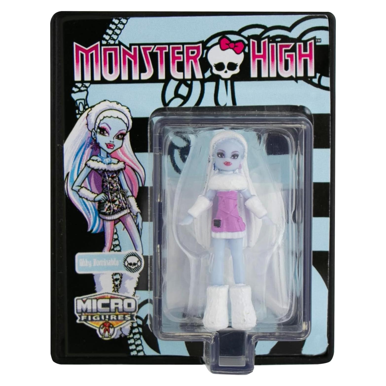 Figura Micro Coleccionable Monster High Abby Bominable 3.18cm