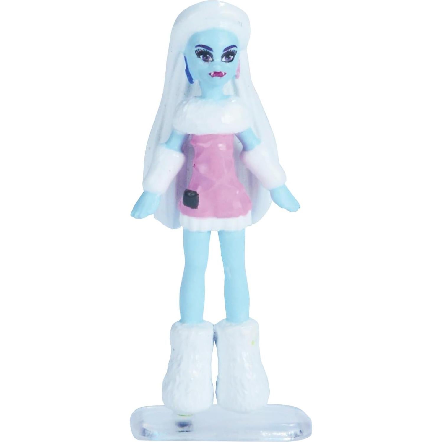 Figura Micro Coleccionable Monster High Abby Bominable 3.18cm