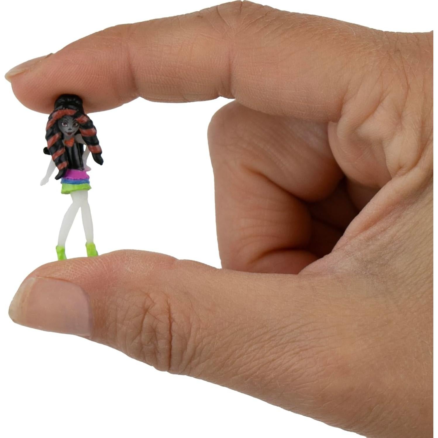 Figura Micro Coleccionable Monster High Abby Bominable 3.18cm