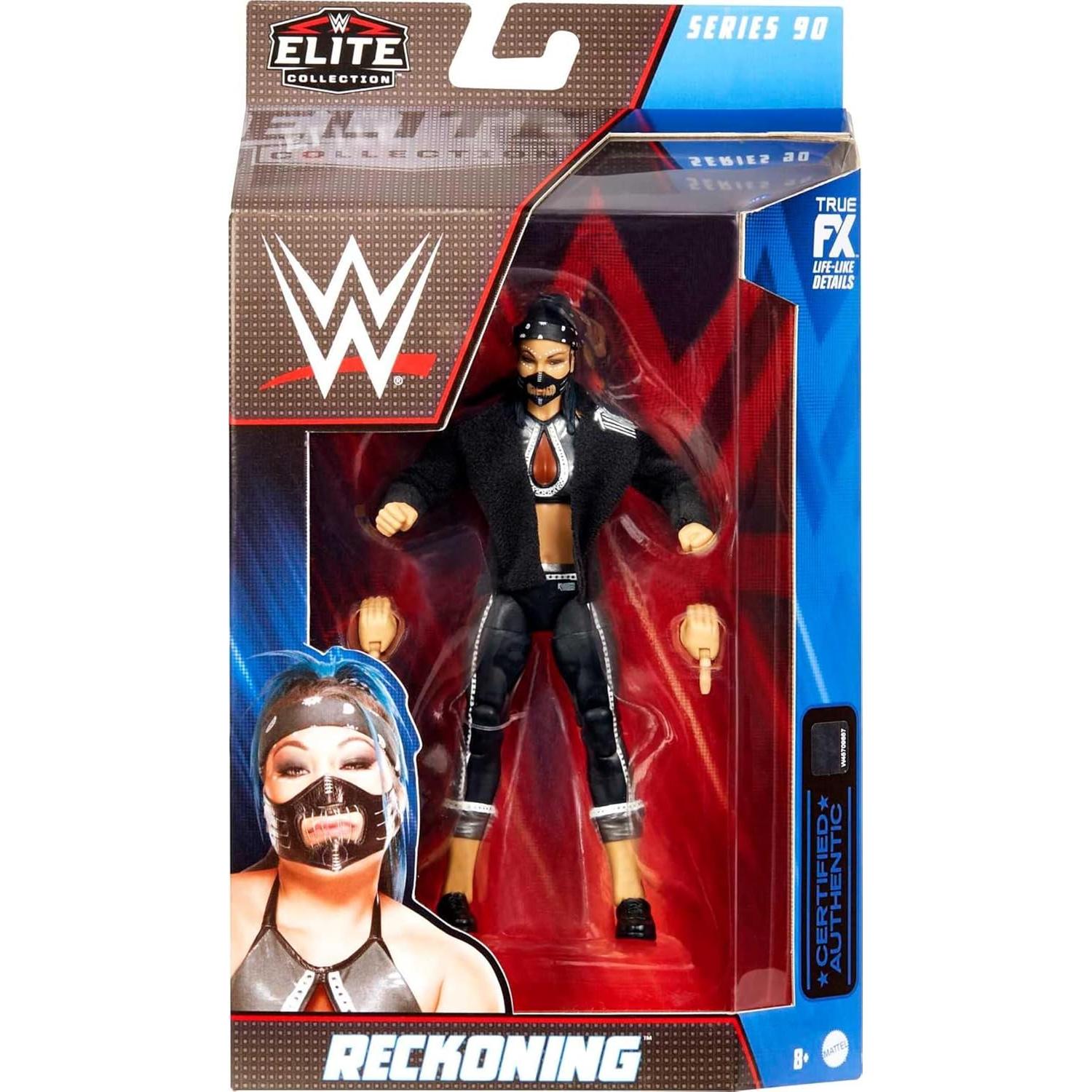 Figura de Acción WWE Elite Mattel #90 Reckoning 15 cm Articulada