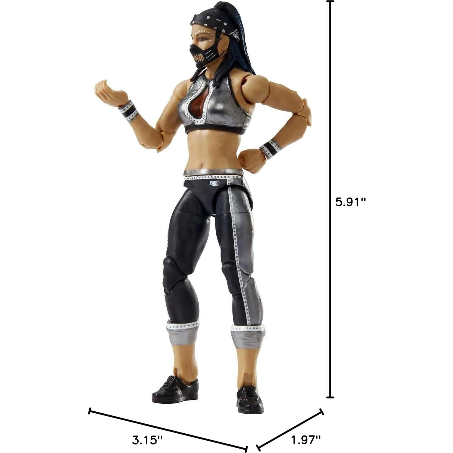 Figura de Acción WWE Elite Mattel #90 Reckoning 15 cm Articulada