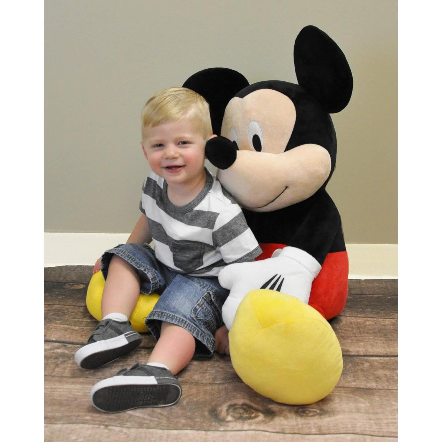 Peluche Jumbo Mickey Mouse Kids Preferred 91 cm Suave