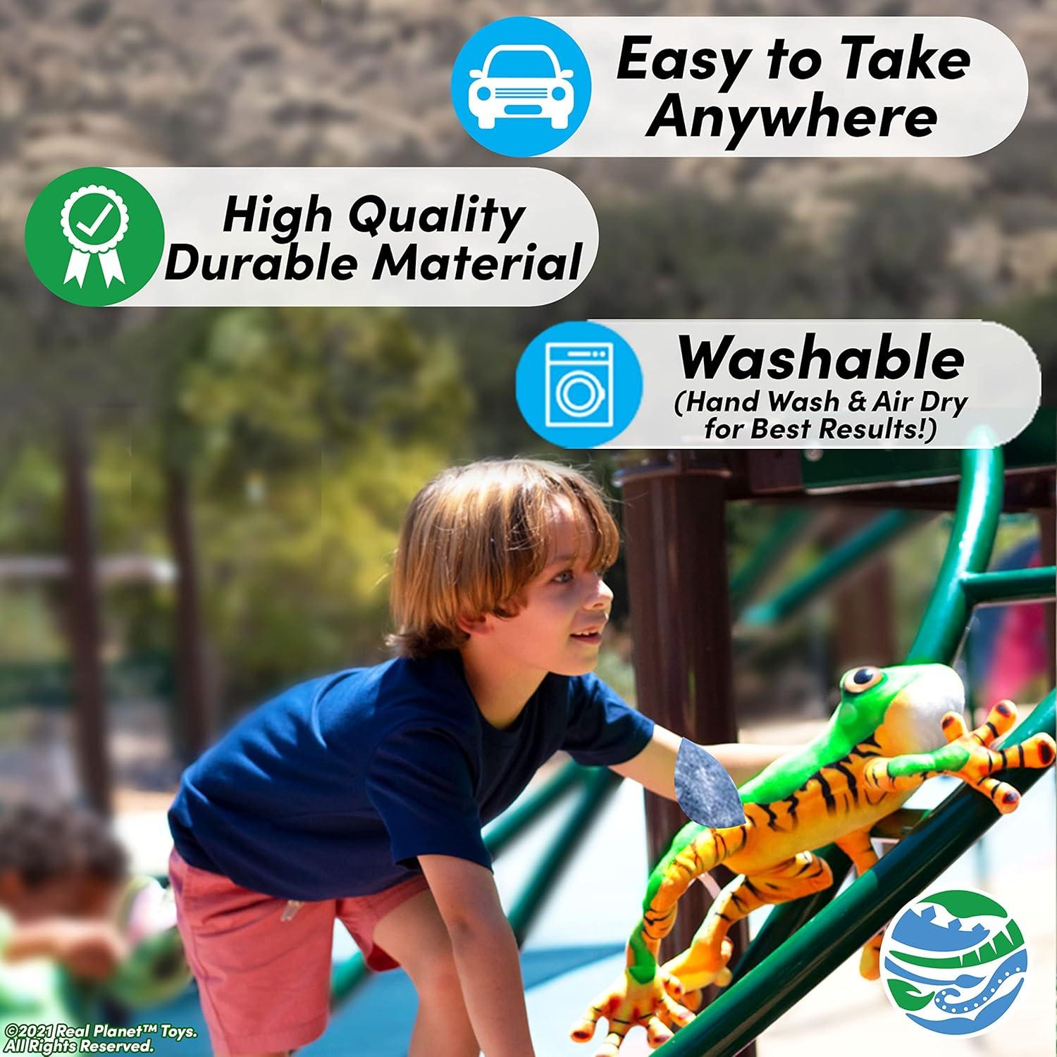 Juguete de Peluche Calamar 45 cm Real Planet Verde