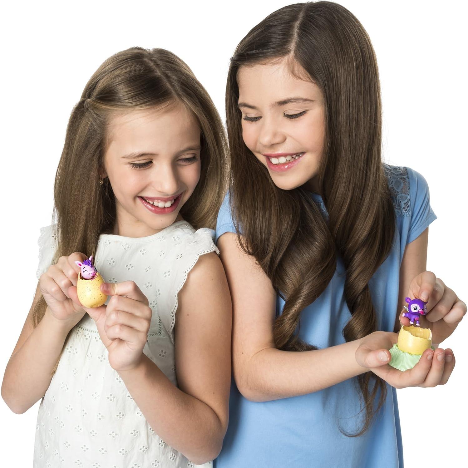 Hatchimals CollEGGtibles 2 Pack + Nido S3 - Juguete Infantil