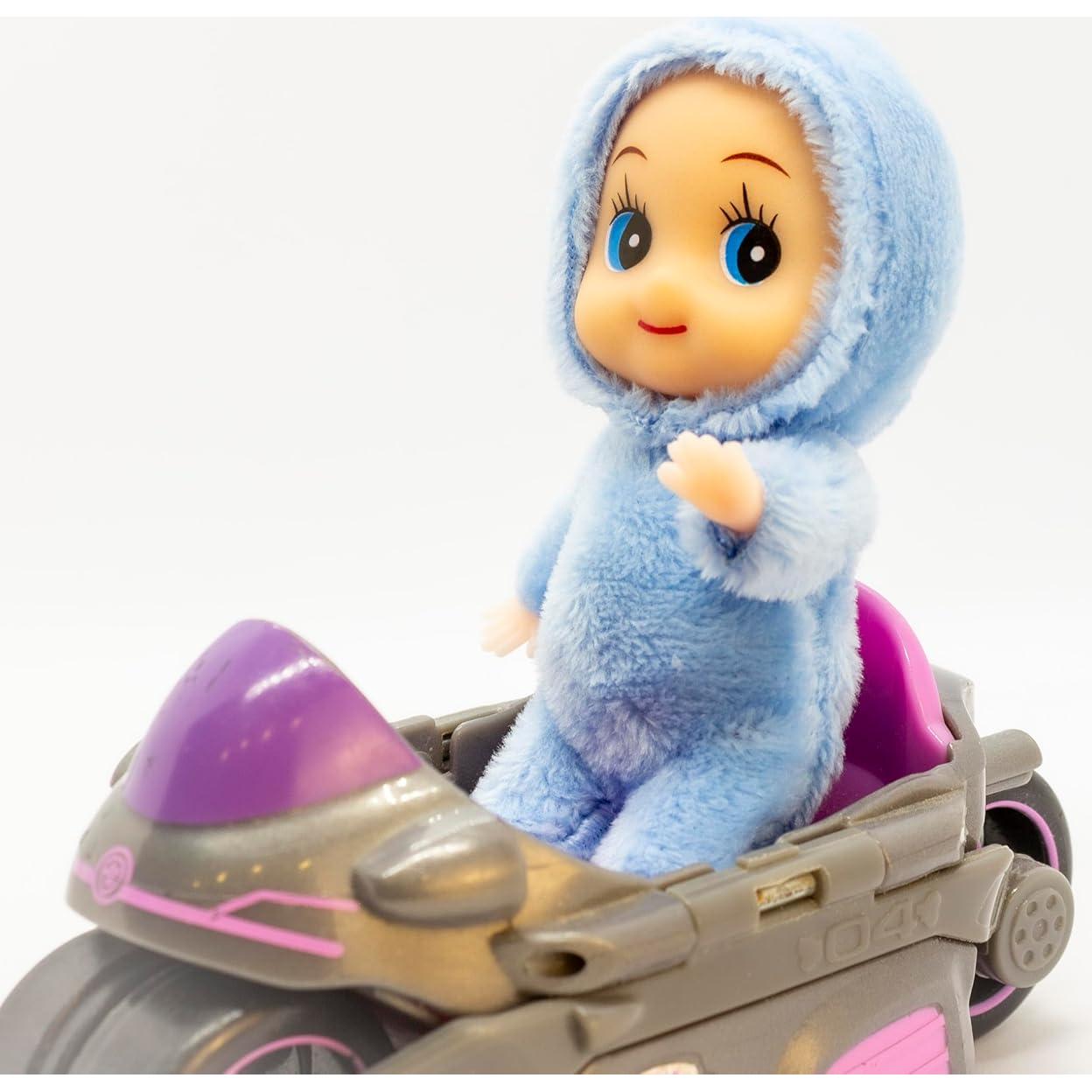 Muñeca Elfo Bebé Posable Azul 10 cm - Yiwu Co., Ltd