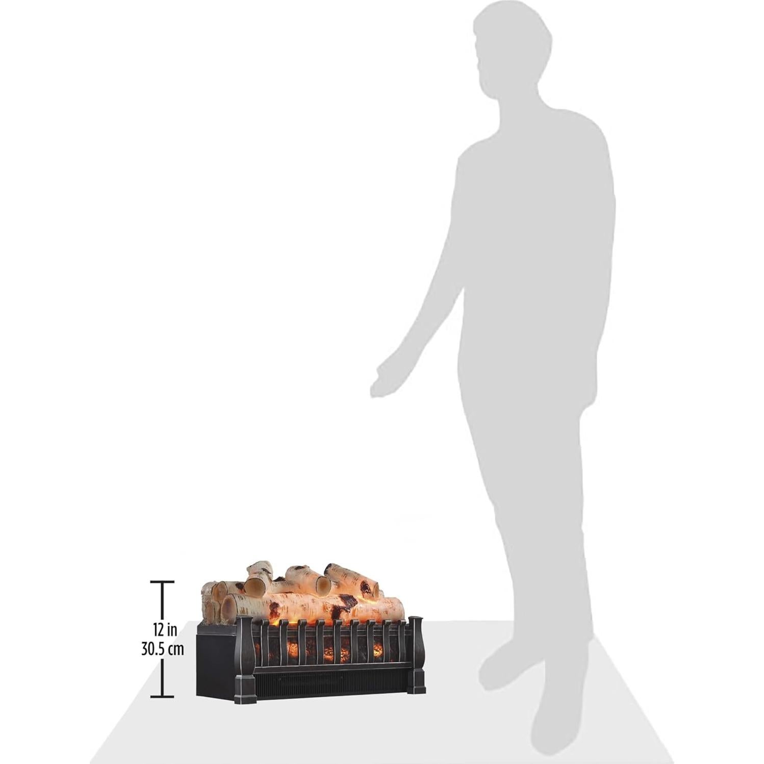 Estufa de Leña Eléctrica Duraflame 20.5" con Control Remoto