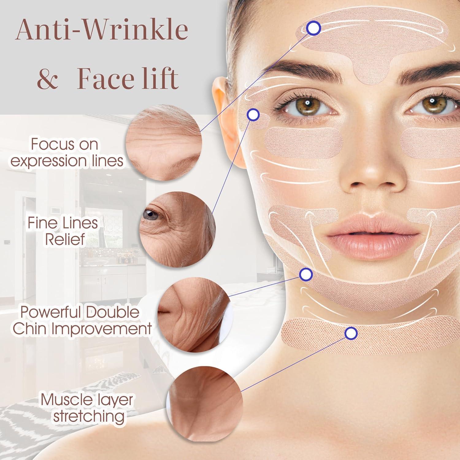 Cinta Facial Antienvejecimiento Akissos - 2 Rollos de 5m