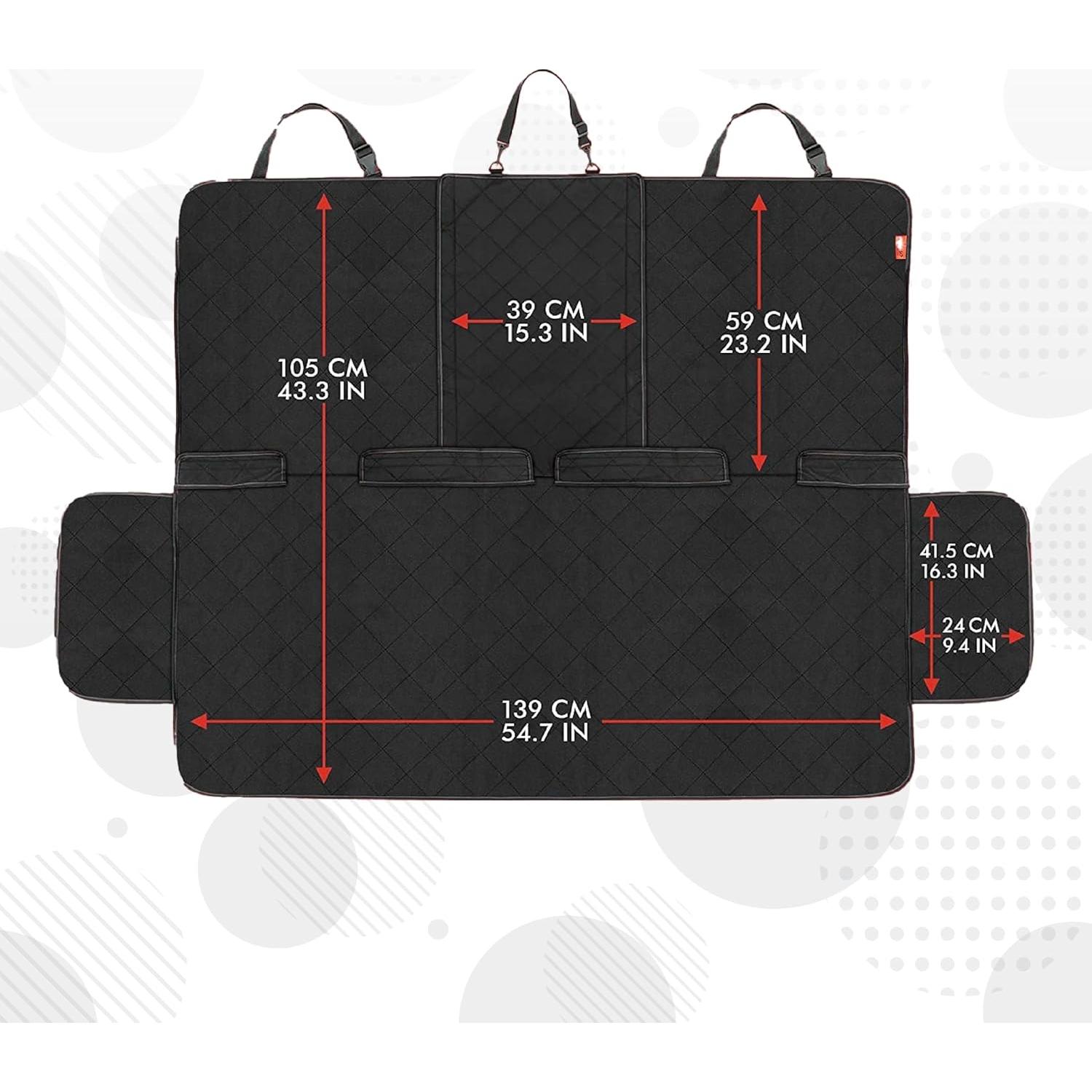 Funda para Asiento de Perro Lusso Gear - Impermeable y Antideslizante