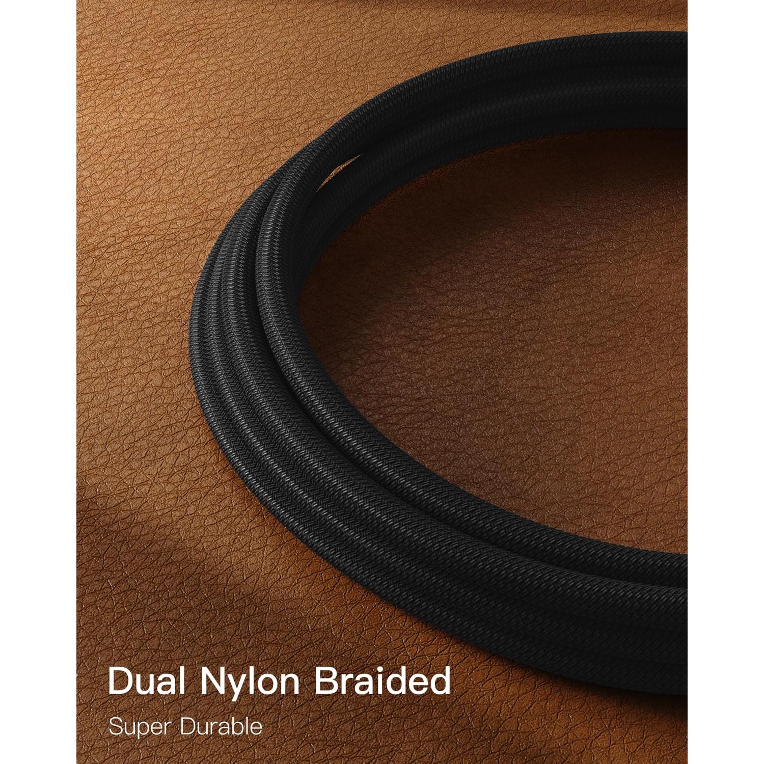 Cable de Carga USB C Conmdex 0.3m 2-Pack Carga Rápida 3.1A