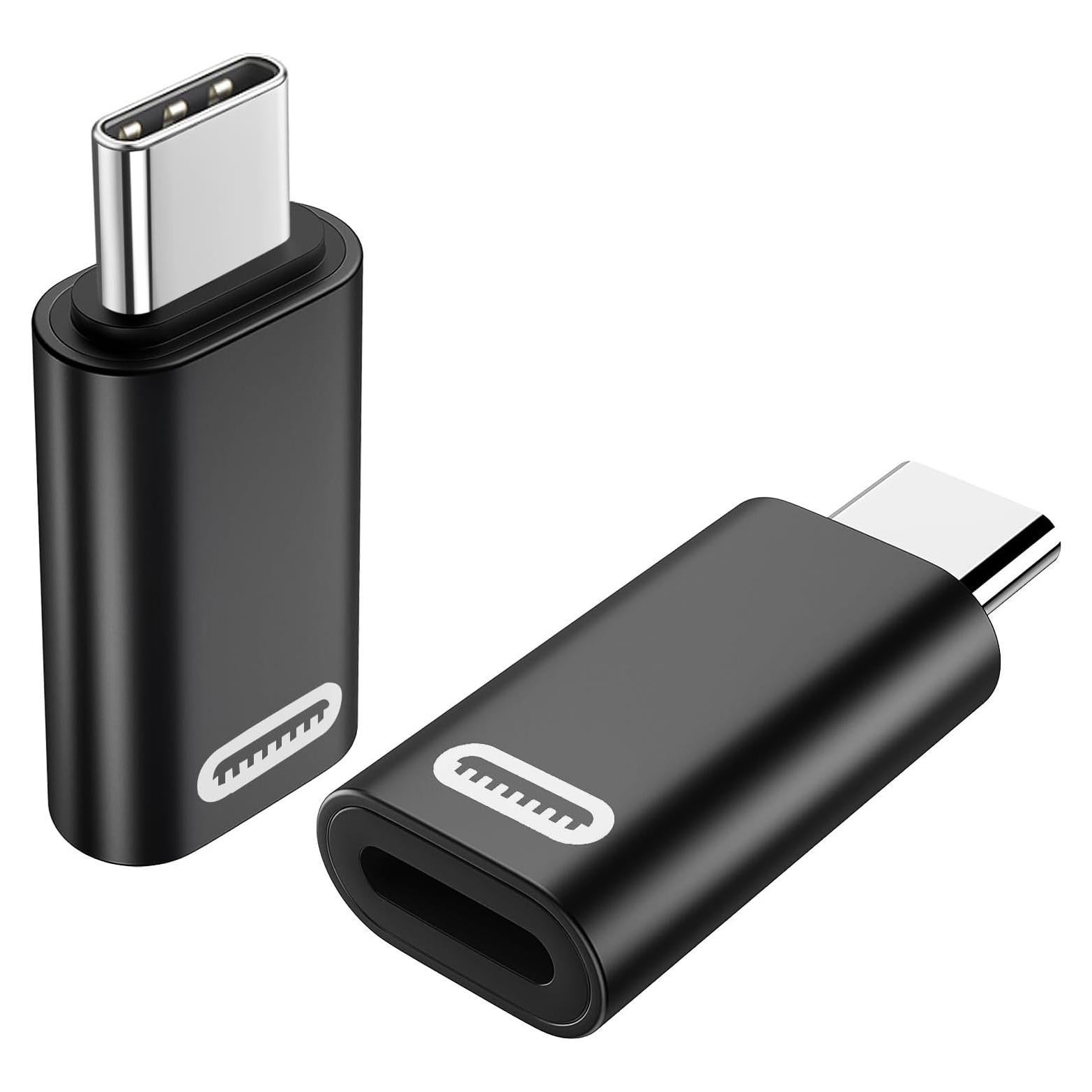 Adaptador Lightning a USB C TiMOVO 35W Carga Rápida Negro