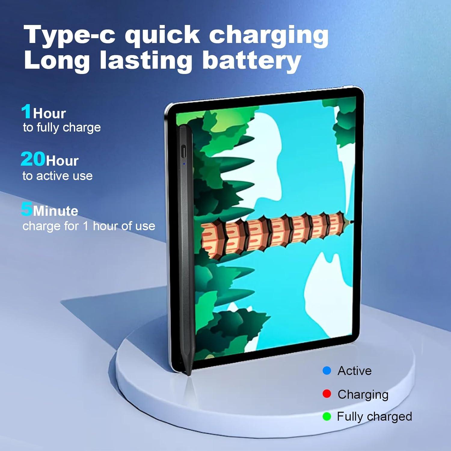 Lápiz Stylus EFAITHFIX para iPad y Android, Punta 1.2mm