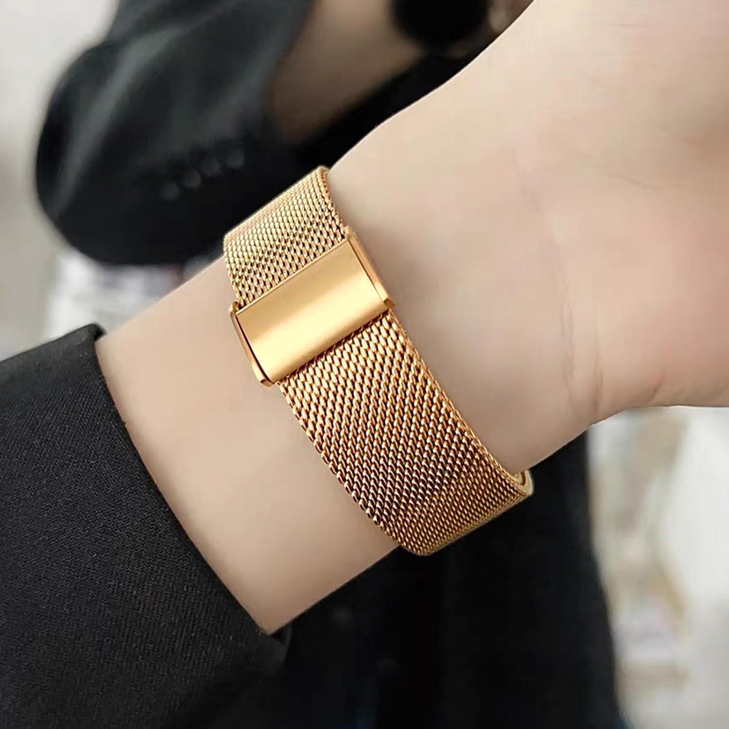 Reloj Inteligente para Mujeres Homailida W02 Oro Rosa 1.2"