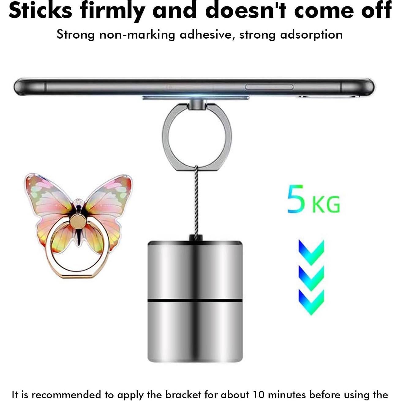 Soporte para teléfono móvil Cobee mariposa 360° ajustable