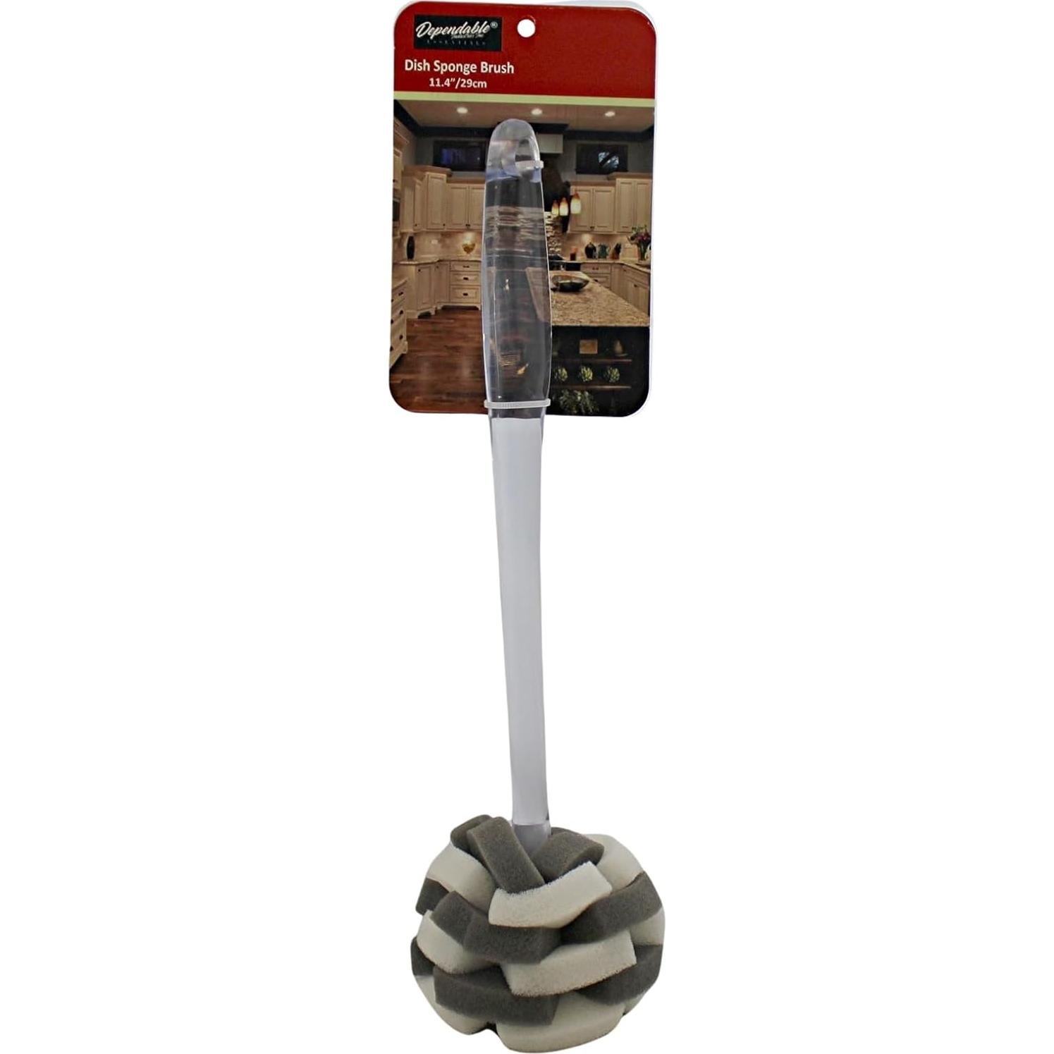 Esponja Puff Multiusos Dependable 29.2 cm con Mango Ergonómico