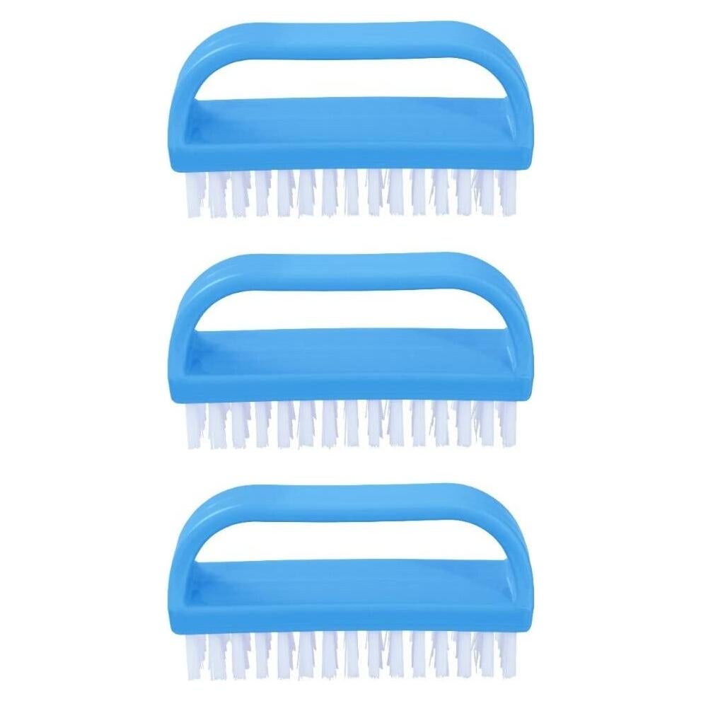 Cepillo Limpiador de Uñas Superio - 3 Paquete, Cerdas Duras