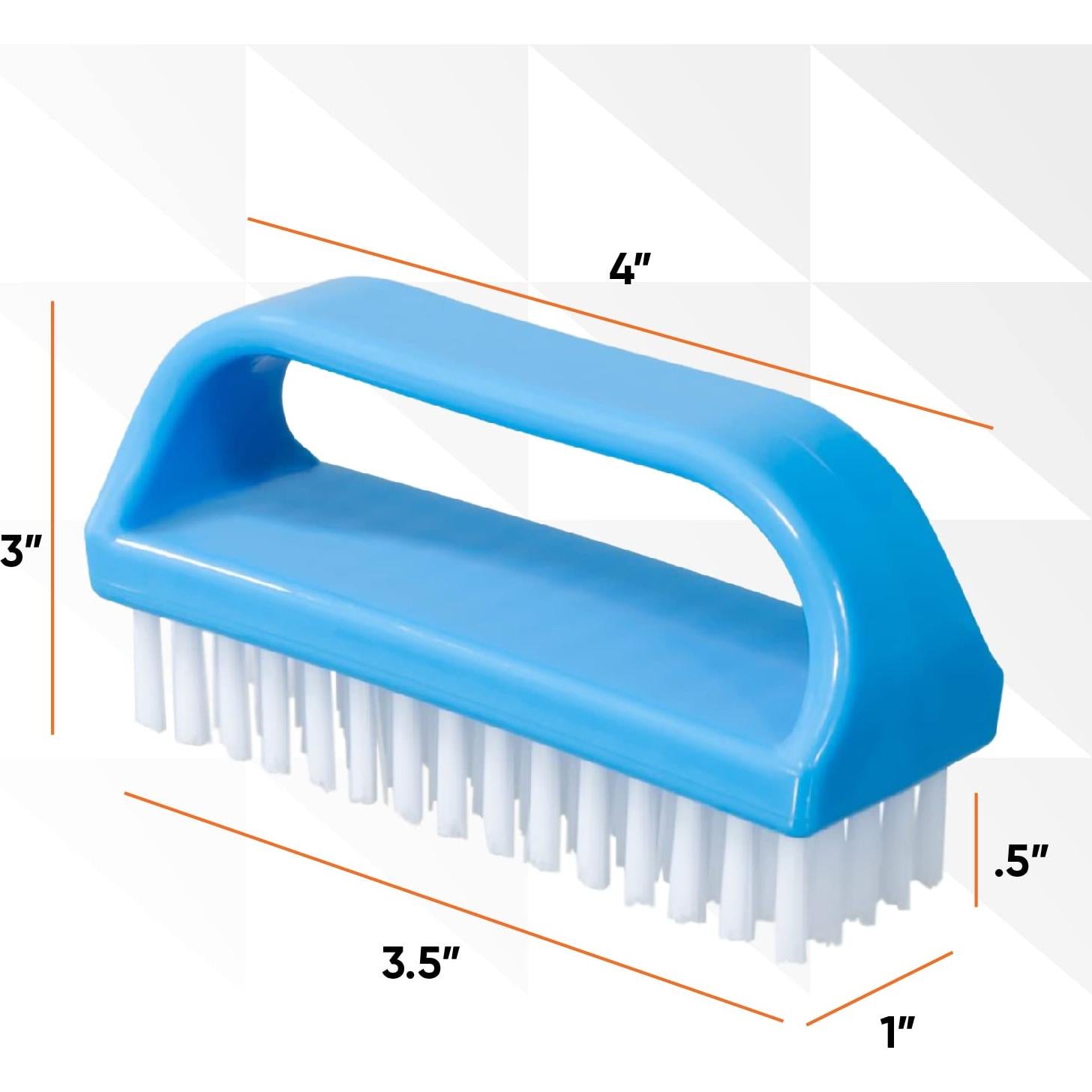 Cepillo Limpiador de Uñas Superio - 3 Paquete, Cerdas Duras