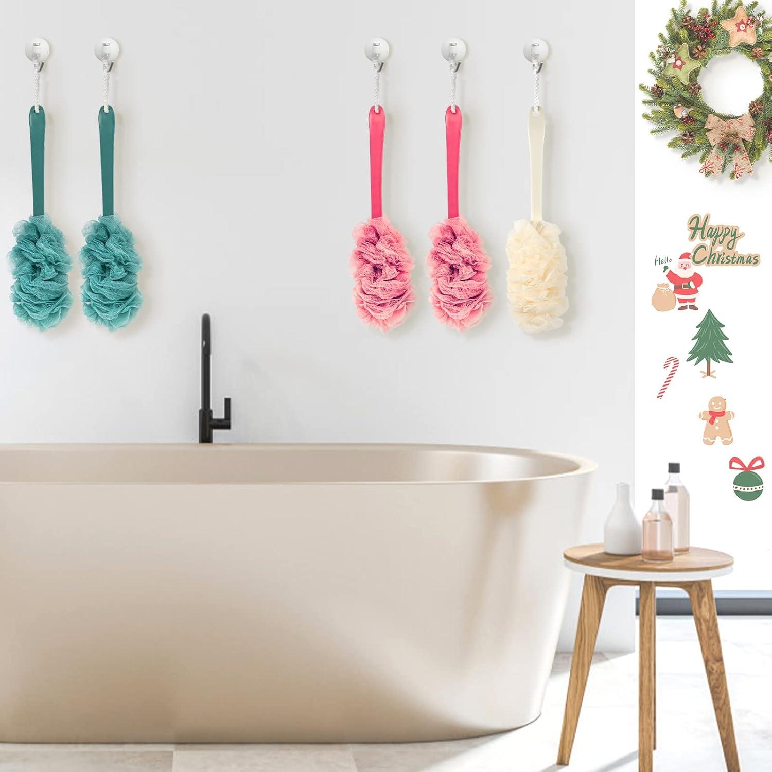 Esfregador de Espalda Qewro con Mango Largo - 2 Unidades