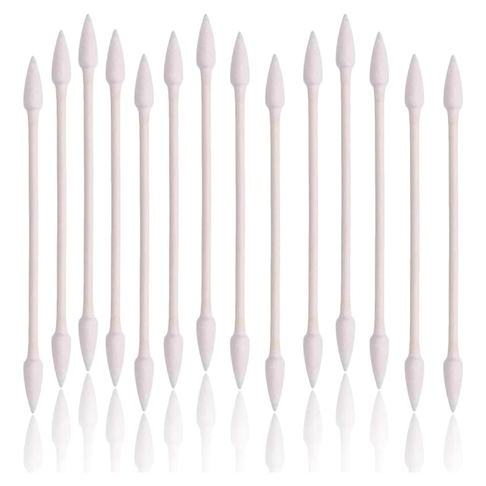 Bastoncillos de Algodón Orgánico Rouceyxin 800 Piezas Doble Punta