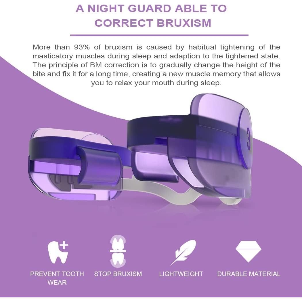 Protector Bucal KOHEEL para Bruxismo - 3 Etapas Ajustable