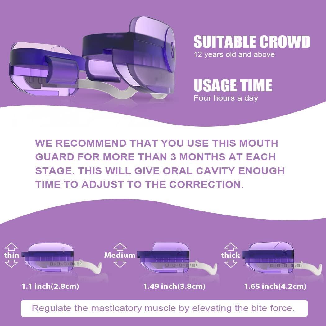 Protector Bucal KOHEEL para Bruxismo - 3 Etapas Ajustable