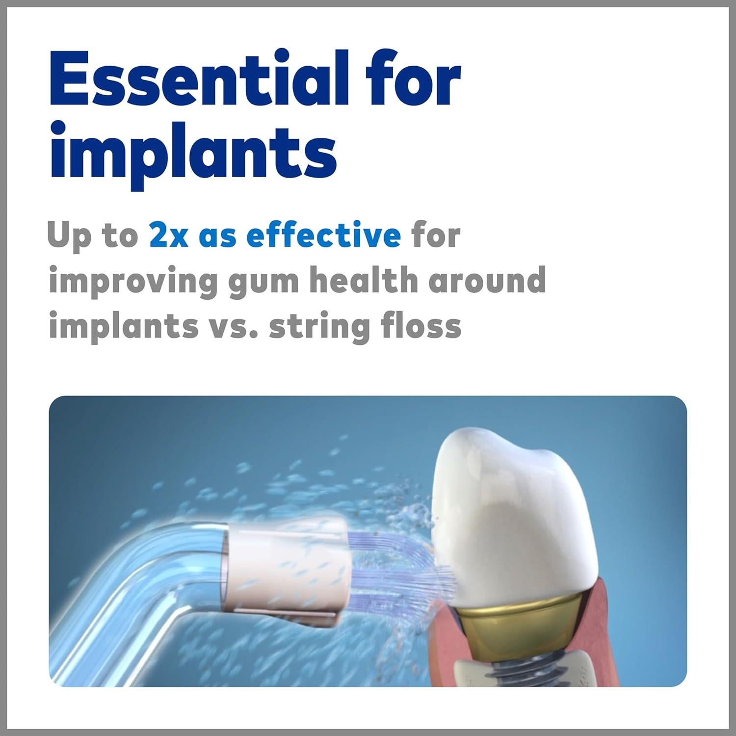 Consejos de Reemplazo Waterpik PS-100E para Irrigador Bucal - 2 Unidades