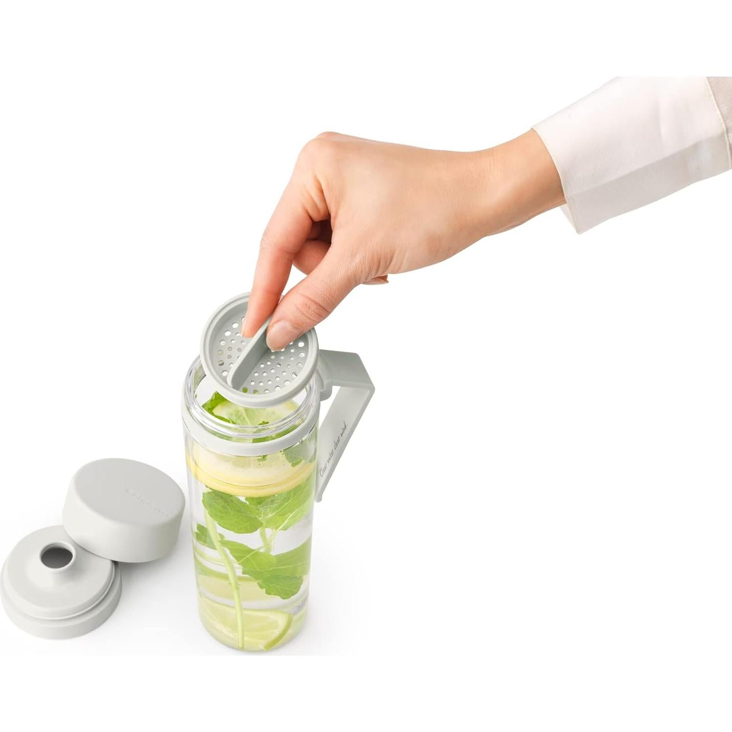 Botella de Agua Brabantia Make & Take 500 ml con Filtro de Frutas