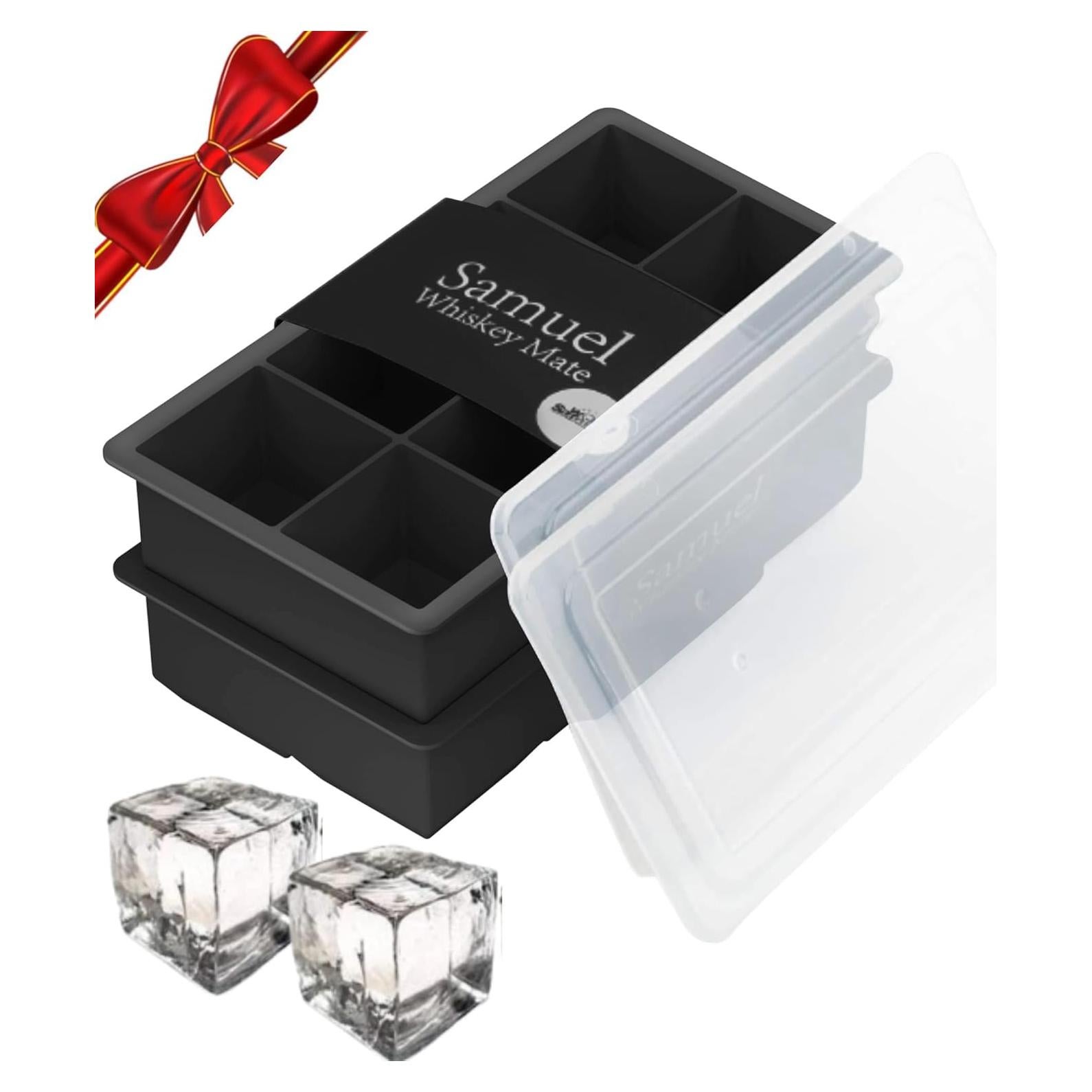 Bandeja de Hielo de Silicona Samuelworld 2-Pack 8 Cavidades